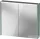 Duravit D-CODE 80x70 cm-es 2 ajtós tükrös szekrény világítással, dugaljjal, matt fjord zöld DC71060HGHG0000