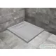 Radaway Doris C 80x80 műmárvány zuhanytálca, betonszürke DC8080-52