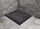 Radaway Doris C 80x80 műmárvány zuhanytálca, fekete DC8080-54