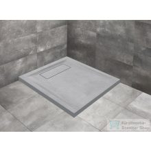   Radaway Doris C 90x90 műmárvány zuhanytálca, szürke DC9090-52