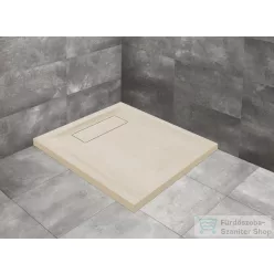   Radaway Doris C 90x90 műmárvány zuhanytálca, beige DC9090-55