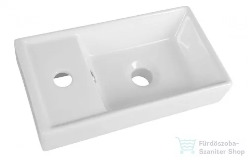 AQUALINE kerámiamosdó, 40x22cm, DD4022