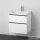 Duravit D-NEO 65x48 cm-es, 2 fiókos alsószekrény-1 csaplyukas mosdó kombináció, csaptelep nélkül, matt fehér DE012001818