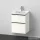 Duravit D-NEO 50x40 cm-es, 2 fiókos alsószekrény-1 csaplyukas mosdó kombináció, csaptelep nélkül, fényes fehér DE0146022220000