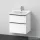 Duravit D-NEO 60x48 cm-es, 2 fiókos alsószekrény-1 csaplyukas mosdó kombináció, csaptelep nélkül, matt fehér DE0147018180000