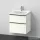 Duravit D-NEO 60x48 cm-es, 2 fiókos alsószekrény-1 csaplyukas mosdó kombináció, csaptelep nélkül, fényes fehér DE0147022220000