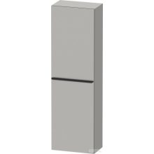   Duravit D-NEO félmagas szekrény, 40x132x24 cm balos ajtóval, Concrete Grey Matt Decor DE1318L0707