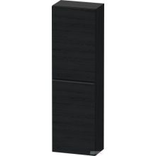   Duravit D-NEO félmagas szekrény, 40x132x24 cm balos ajtóval, Black Oak DE1318L1616