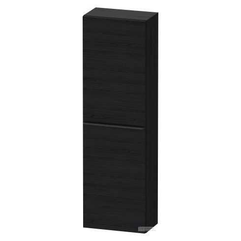 Duravit D-NEO félmagas szekrény, 40x132x24 cm balos ajtóval, Black Oak DE1318L1616