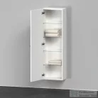 Duravit D-NEO félmagas szekrény, 40x132x24 cm balos ajtóval, White Matt Decor DE1318L1818