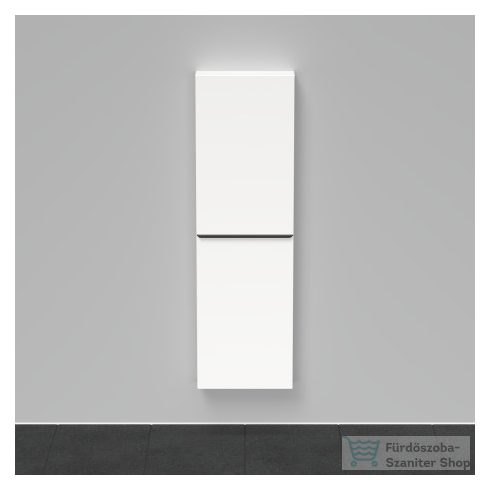 Duravit D-NEO félmagas szekrény, 40x132x24 cm balos ajtóval, White Matt Decor DE1318L1818