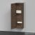 Duravit D-NEO félmagas szekrény, 40x132x24 cm balos ajtóval, Walnut Dark Decor DE1318L2121