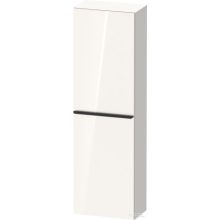   Duravit D-NEO félmagas szekrény, 40x132x24 cm balos ajtóval, White High Gloss Decor DE1318L2222