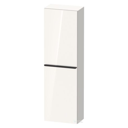 Duravit D-NEO félmagas szekrény, 40x132x24 cm balos ajtóval, White High Gloss Decor DE1318L2222