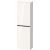 Duravit D-NEO félmagas szekrény, 40x132x24 cm balos ajtóval, White High Gloss Decor DE1318L2222