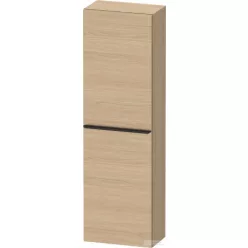   Duravit D-NEO félmagas szekrény, 40x132x24 cm balos ajtóval, Natural Oak DE1318L3030