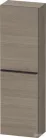 Duravit D-NEO félmagas szekrény, 40x132x24 cm balos ajtóval, Oak Terra DE1318L3535