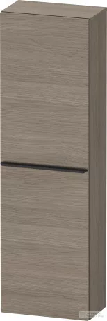 Duravit D-NEO félmagas szekrény, 40x132x24 cm balos ajtóval, Oak Terra DE1318L3535