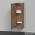Duravit D-NEO félmagas szekrény, 40x132x24 cm balos ajtóval, Natural Walnut Decor DE1318L7979