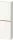 Duravit D-NEO 132x40x24 cm-es, 1 ajtós félmagas szekrény bronz színű fogantyúval, jobbos, fényes fehér DE1318R04220000