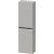 Duravit D-NEO félmagas szekrény, 40x132x24 cm jobbos ajtóval, Concrete Grey Matt Decor DE1318R0707
