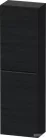 Duravit D-NEO félmagas szekrény, 40x132x24 cm jobbos ajtóval, Black Oak DE1318R1616
