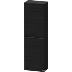   Duravit D-NEO félmagas szekrény, 40x132x24 cm jobbos ajtóval, Black Oak DE1318R1616