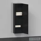 Duravit D-NEO félmagas szekrény, 40x132x24 cm jobbos ajtóval, Black Oak DE1318R1616