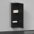 Duravit D-NEO félmagas szekrény, 40x132x24 cm jobbos ajtóval, Black Oak DE1318R1616