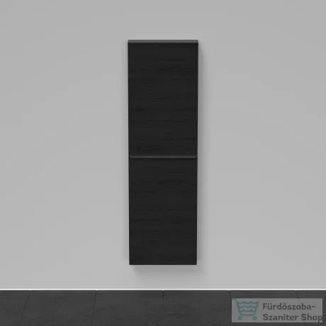 Duravit D-NEO félmagas szekrény, 40x132x24 cm jobbos ajtóval, Black Oak DE1318R1616