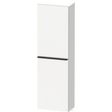   Duravit D-NEO félmagas szekrény, 40x132x24 cm jobbos ajtóval, White Matt Decor DE1318R1818