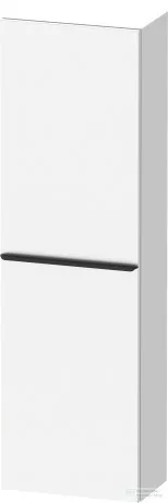 Duravit D-NEO félmagas szekrény, 40x132x24 cm jobbos ajtóval, White Matt Decor DE1318R1818