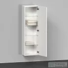 Duravit D-NEO félmagas szekrény, 40x132x24 cm jobbos ajtóval, White Matt Decor DE1318R1818