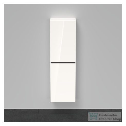 Duravit D-NEO félmagas szekrény, 40x132x24 cm jobbos ajtóval, White High Gloss Decor DE1318R2222