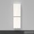 Duravit D-NEO félmagas szekrény, 40x132x24 cm jobbos ajtóval, White High Gloss Decor DE1318R2222
