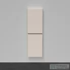 Duravit D-NEO félmagas szekrény, 40x132x24 cm jobbos ajtóval, Taupe Matt Decor DE1318R9191