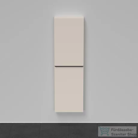 Duravit D-NEO félmagas szekrény, 40x132x24 cm jobbos ajtóval, Taupe Matt Decor DE1318R9191