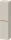 Duravit D-NEO 176x40x36 cm-es 1 ajtós magas szekrény csiszolt bronz színű fogantyúval, balos, matt taupe DE1328L04910000
