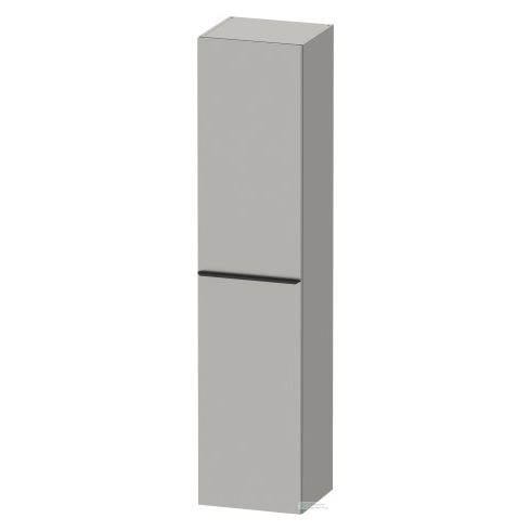 Duravit D-NEO magasszekrény, 40x176x36cm balos ajtóval, Concrete Grey Matt Decor DE1328L0707