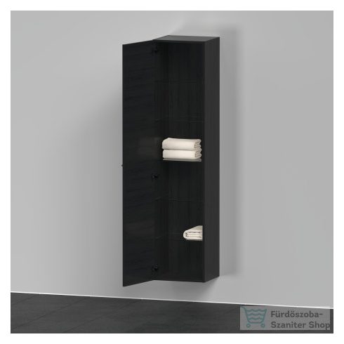 Duravit D-NEO magasszekrény, 40x176x36cm balos ajtóval, Black Oak DE1328L1616