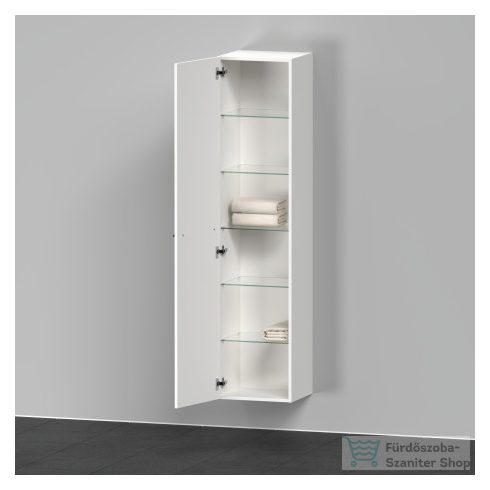 Duravit D-NEO magasszekrény, 40x176x36cm balos ajtóval, White Matt Decor DE1328L1818