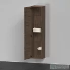 Duravit D-NEO magasszekrény, 40x176x36cm balos ajtóval, Walnut Dark Decor DE1328L2121
