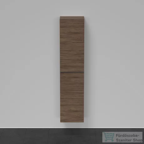 Duravit D-NEO magasszekrény, 40x176x36cm balos ajtóval, Walnut Dark Decor DE1328L2121