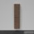 Duravit D-NEO magasszekrény, 40x176x36cm balos ajtóval, Walnut Dark Decor DE1328L2121