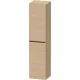 Duravit D-NEO magasszekrény, 40x176x36cm balos ajtóval, Natural Oak DE1328L3030