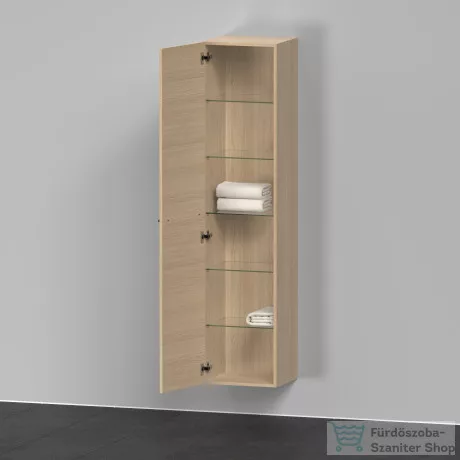 Duravit D-NEO magasszekrény, 40x176x36cm balos ajtóval, Natural Oak DE1328L3030