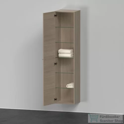 Duravit D-NEO magasszekrény, 40x176x36cm balos ajtóval, Oak Terra DE1328L3535