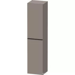   Duravit D-NEO magasszekrény, 40x176x36cm balos ajtóval, Basalt Matt Decor DE1328L4343