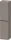 Duravit D-NEO magasszekrény, 40x176x36cm balos ajtóval, Basalt Matt Decor DE1328L4343
