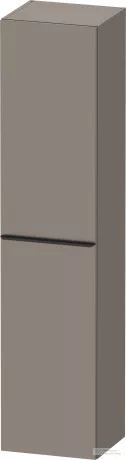 Duravit D-NEO magasszekrény, 40x176x36cm balos ajtóval, Basalt Matt Decor DE1328L4343